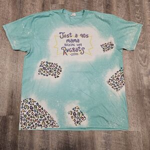 90's Mama Raising Rugrats Gildan Women's Short Sleeve Graphic T-Shirt Size 2XL